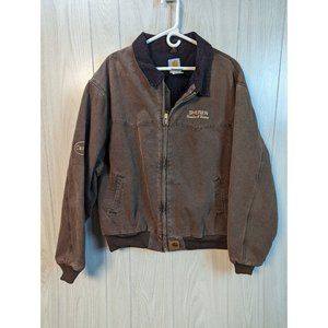 Vintage Carhartt J14 Cht Embroidered Sheren Duck … - image 1